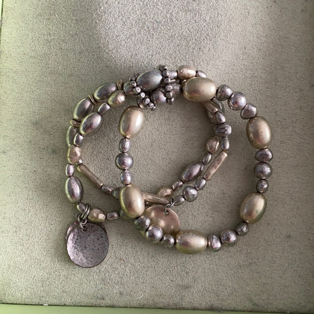 Beaded bangle